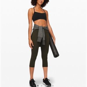 LULU LEMON Wunder Under Crop Full On Luxtreme 21"